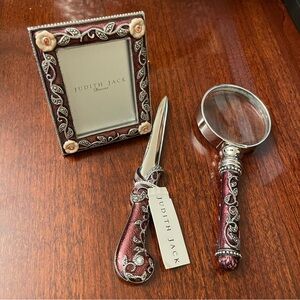 NWT Judith Jack Decor Desk Accessories Set